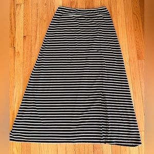Talbots Striped Maxi Skirt